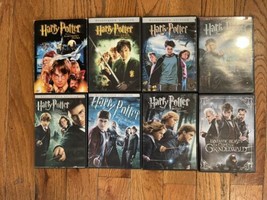 8 Harry Potter DVD Movie Collection Set Lot Fantastic Beasts - $23.74