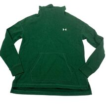 Under Armour Men's ColdGear Loose Fit Pullover Hoodie Green Small - $11.67