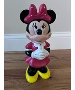 Minnie Mouse 10&quot; Water Bottle no Straw DISNEY Monogram Productions Inc - £11.45 GBP