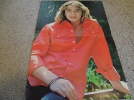 Leif Garrett teen magazine poster clipping red shirt vintage 1970's Tiger Beat - $5.00
