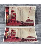 Crystal Cathedral Postcard Lot of 2 Vintage Interior Garden Grove CA Cal... - $5.94