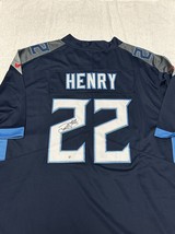 Derrick Henry Signed Tennessee Titans NFL Football Jersey COA - £119.89 GBP