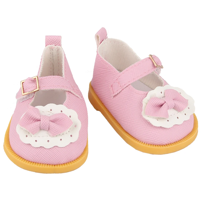 Play 7 Cm Doll Shoes Clothes Handmade Boots For American 18 Inch Girl&amp;43Cm Baby  - £23.23 GBP