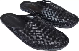 Mens Kolhapuri Leather chappal handmade Flat BOHO Sandals US size 7-12 HT69 - $36.96