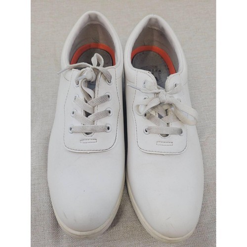 Dinkles Vanguard Marching Band Shoes White 6565 405S19 Mens 10 Women&#39;s 12 - $19.95