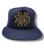 Vintage Trucker Hat OS Notre Dame Fighting Irish Hat By Supreme A Brand ... - £34.44 GBP