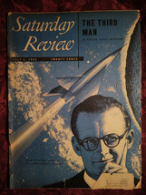 Saturday Review July 5 1952 Arthur C. Clarke Edgar Ansel Mowrer Carl M. White - £6.90 GBP