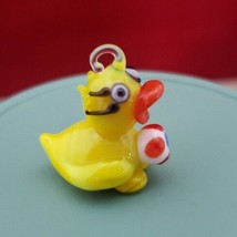 Handmade Duck with Ball Glass Pendant (No Chain Included) - New - £10.22 GBP