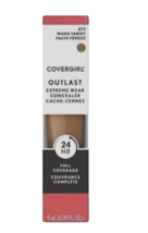 COVERGIRL Outlast Extreme Wear 24HR Concealer - 872 Warm Tawny 0.30 Oz - £3.88 GBP