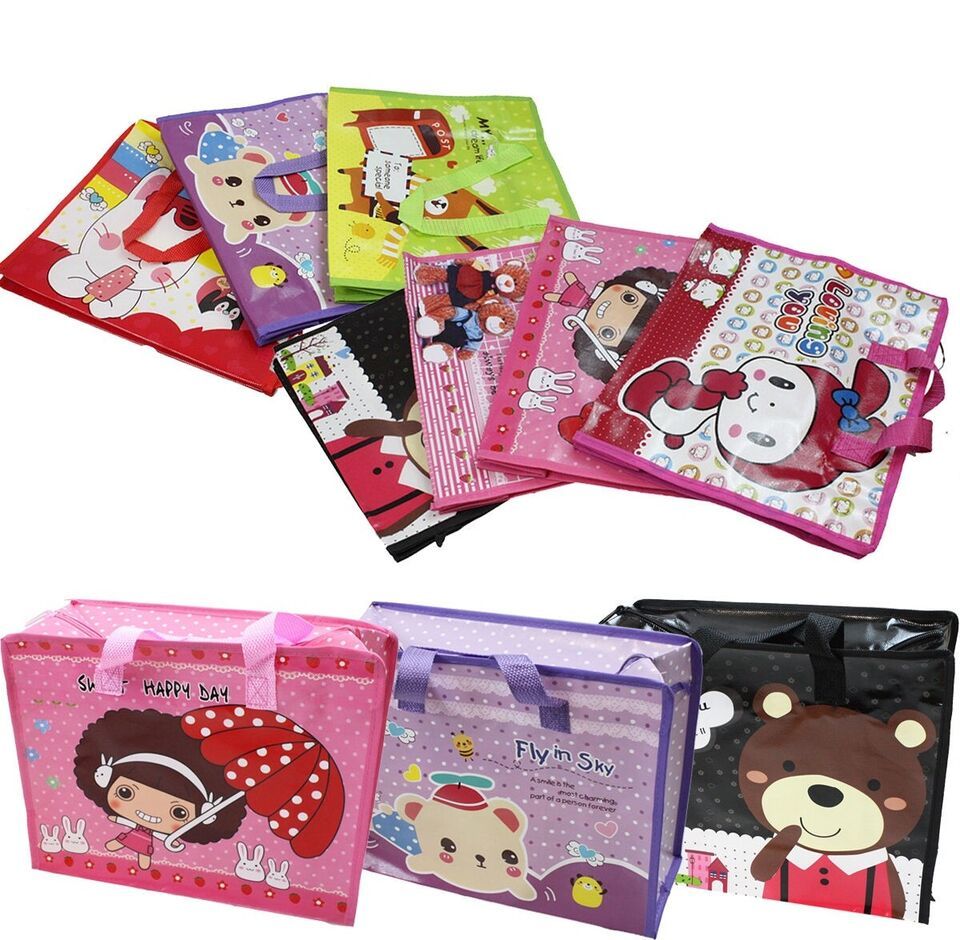 Reusable Tote Bag Shoulder Waterproof Shopping Grocery Travel Picnic Bea... - $4.99