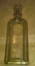 Antique Clear Glass Medicine Bitters Bottle Quack Doctor Drug - $219.33 MXN