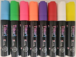 Jumbo Liquid Chalk Markers Washable Fluorescent Neon 15mm Tip 1/Pk, Select Color - £3.13 GBP