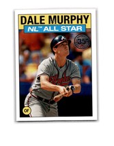 2021 Topps Series 2 DALE MURPHY All Star Outfielder 1985 NL Leaders Card - £1.00 GBP