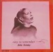 Easy to Remember by Billie Holiday Cd - £10.38 GBP
