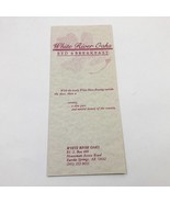 White River Oaks Bed &amp; Breakfast Brochure Eureka Springs Arkansas 1990&#39;s - $129.72 MXN