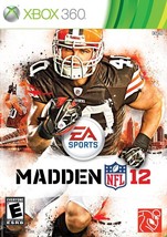 Madden NFL 12 (Xbox 360) New Case. Tested. No scratches. CIB. Resealed - £7.85 GBP