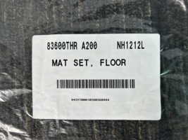 New Oem Honda Odyssey Floor Mat Carpet Set 83600THR A200 NH1212L Tri Color New - £39.22 GBP
