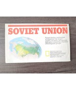 Soviet Union Map by National Geographic March 1990 - £11.75 GBP