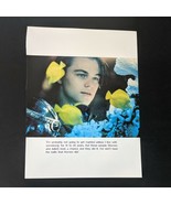 LEONARDO DiCAPRIO Magazine Pinup Romeo Juliet Clipping (Through Fish Tank) - €13,75 EUR