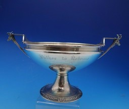 Saxon Stag by Gorham Sterling Silver Fruit Bowl Pedestal Medallions #241 (#4687) - £2,175.88 GBP