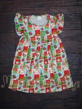 NEW Boutique Dr Seuss Grinch Stole Christmas Girls Sleeveless Dress - £10.86 GBP