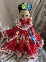 Rare Munecas Doll Toy Beautiful Lifelike Veracruz Mexico Vintage Beautiful - $154.28