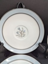 Noritake China 5558 Bluebell Set of 3 Saucer and 1 Berry Bowl Replacement Pieces - $14.00