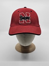 Nebraska Cornhuskers Hat Cap Strapback Adjustable Embroidered Huskers - £11.95 GBP