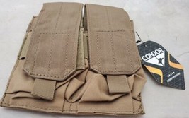 Condor Tactical Molle Double Mag Magazine Pouch - Tan MA4-003 - £7.78 GBP
