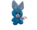 FUZZY FRIENDS Plush Stuffed Blue Bunny, Animal Soft Toy NEW Easter 8” - $14.73