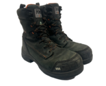 HELLY HANSEN Men&#39;s 8&quot; INSULATED CTCP HHS202022 WORK BOOTS Black Size 9M - $56.99