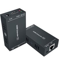 HDMI Extender 1080p@60Hz, 3D, Over Single Cat5e/Cat6/Cat 7 Cable Full HD... - $44.43