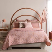 Copper Special Fabric Reversible Ultraslim Comforter Set 1 Pcs Twin Size - £40.35 GBP