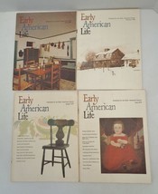 Lot 4 Early American Life 1979 1980 Fireplace Plans Wine Fruit Trees Sewing - £3.95 GBP