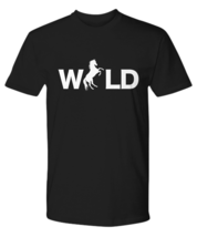 Wild Bucking Bronco Unisex Tee Cowboy Horse Riding Rodeo T Shirt - Premium Tee - £19.48 GBP+