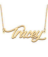 Tracey Name Necklace for Best Friend Family Member Birthday Christmas Gift - $15.99