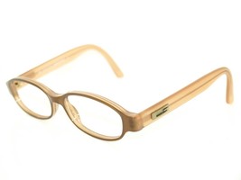 Gucci Women&#39;s Sunglasses FRAME ONLY GG 1186 E8Y Oval Tan &amp;Peach Italy 51... - $99.99