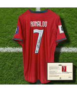 Cristiano Ronaldo Printed Signed Portugal 2026 Home Shirt Jersey – COA - $125.69