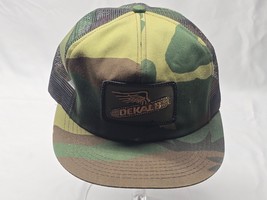 Vintage DEKALB SEED Patch Hat - Snapback Trucker Camo Mesh Cap - ONE SIZ... - $24.73