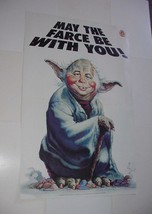 Mad Magazine Poster # 4 May the Farce be with You! Jack Rickard Star Wars - £32.14 GBP