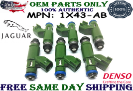 6Pcs Brand New Denso Fuel Injectors For 2002-2008 Jaguar X-Type 3.0L V6 Genuine - £195.40 GBP