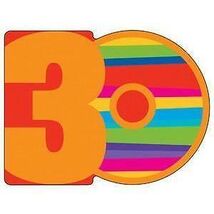 Birthday Stripes Age 30 Invitations (8) - $1.21