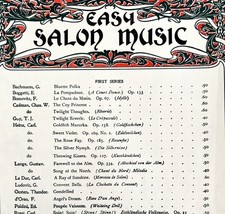 The Bell In The Valley Sheet Music 1905 Piano Hermann Wenzel DWCC15 - $19.99