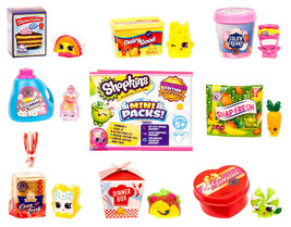 NEW Shopkins 56868 Mini Packs (1-Pack) Blind Box Grocery Figurines Little Food - £5.91 GBP