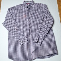 Wrangler Men’s Shirt Long Sleeve XL George Strait cowboy  Cut collection plaid - $15.83