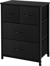 Azl1 Life Concept Dresser Storage Furniture Organizer-Large Standing, Black - £54.81 GBP