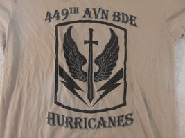 Army Out Of Production 449TH Avn Bde Tab Hurricanes Aviation Brigade Shirt Small - £32.82 GBP