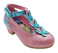 Toddler Girls Disney Princess Shoes Size 7 Mulan Butterflies - $17.95
