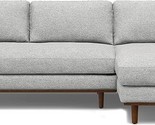 Morrison Right, 102 Inch - Sectional Sofa, Mist Grey - $3,135.99