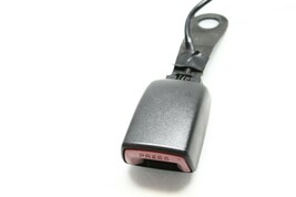 2003-2004 INFINITI G35 SEDAN FRONT RIGHT PASSENGER SEAT BELT BUCKLE BLACK P5891 image 2